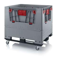 KLK 1210KR. Collapsible big boxes with 4 opening flaps, 111x91x82 cm