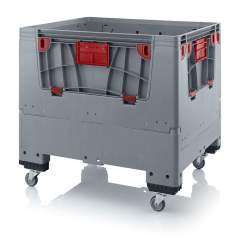 KLK 1210R. Collapsible big boxes with 4 opening flaps, 111x91x82 cm