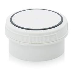 SC A 0.3-99 F6. Screw-top jars Basic, White pail, white lid
