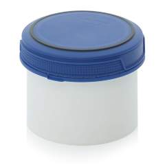 SC A 0.5-99 F4. Screw-top jars Basic, White pail, blue lid
