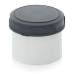 SC A 0.5-99 F5. Screw-top jars Basic, White pail, dark-grey lid