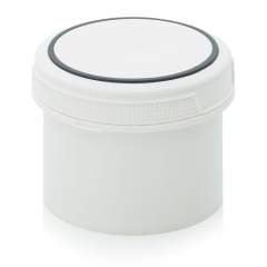 SC A 0.5-99 F6. Screw-top jars Basic, White pail, white lid