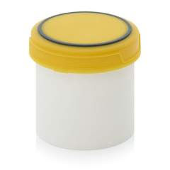 SC A 0.65-99 F2. Screw-top jars Basic, White pail, yellow lid