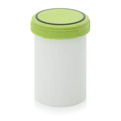 SC A 1.0-99 F1. Screw-top jars Basic, White pail, green lid