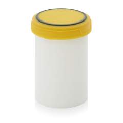 SC A 1.0-99 F2. Screw-top jars Basic, White pail, yellow lid