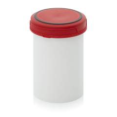 SC A 1.0-99 F3. Screw-top jars Basic, White pail, red lid