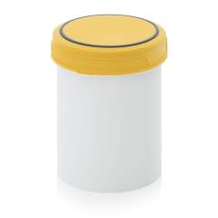SC A 1.5-119 F2. Screw-top jars Basic, White pail, yellow lid