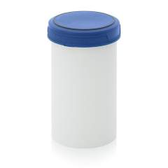 SC A 2.0-119 F4. Screw-top jars Basic, White pail, blue lid