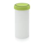 SC A 2.5-119 F1. Screw-top jars Basic, White pail, green lid