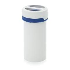 SC AG 1.3-99 F4. Screw-top jars with comfort handle, White pail, blue lid