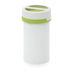 SC AG 2.0-119 F1. Screw-top jars with comfort handle, White pail, green lid