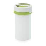 SC AG 2.0-119 F1. Screw-top jars with comfort handle, White pail, green lid