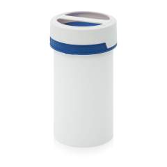 SC AG 2.0-119 F4. Screw-top jars with comfort handle, White pail, blue lid