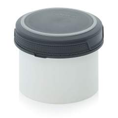 SC I 0.5-99 F5. Screw-top jars Basic, White pail, dark-grey lid