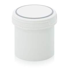 SC I 0.65-99 F6. Screw-top jars Basic, White pail, white lid