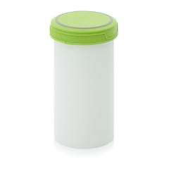 SC I 1.3-99 F1. Screw-top jars Basic, White pail, green lid