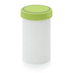 SC I 2.0-119 F1. Screw-top jars Basic, White pail, green lid