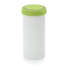 SC I 2.5-119 F1. Screw-top jars Basic, White pail, green lid