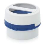 SC IG 0.3-99 F4. Screw-top jars with comfort handle, White pail, blue lid
