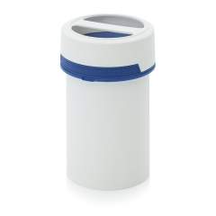 SC IG 1.0-99 F4. Screw-top jars with comfort handle, White pail, blue lid