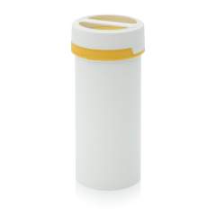 SC IG 2.5-119 F2. Screw-top jars with comfort handle, White pail, yellow lid