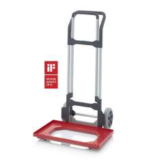 SK V EG. Hand trolley Euro containers, with height adjustment