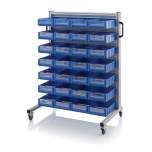 SR.L.4209. System trolleys for rack boxes, 28 pieces RK 4209
(40x23.4x9 cm)