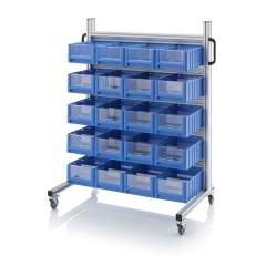 SR.L.4214. System trolleys for rack boxes, 20 pieces RK 4214
(40x23.4x14 cm)