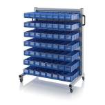 SR.L.5109. System trolleys for rack boxes, 56 pieces RK 5109
(50x11.7x9 cm)