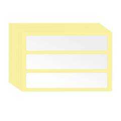 TB KET S. 10 sheets of 3 tool box adhesive labels each, 9,2x1,9 cm