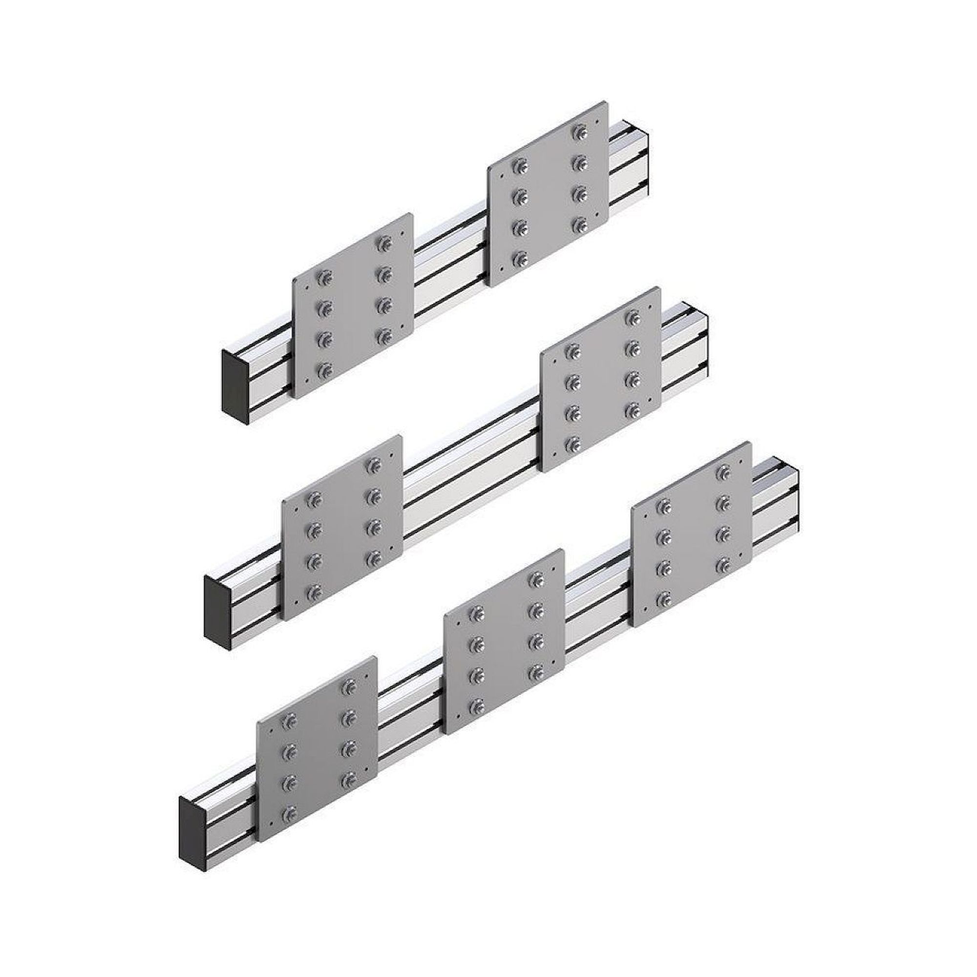 Mounting Kit PE5 / ST5/H, 1000 mm - Height Compensation for Section Profile - Bosch Rexroth 3842996185-1000