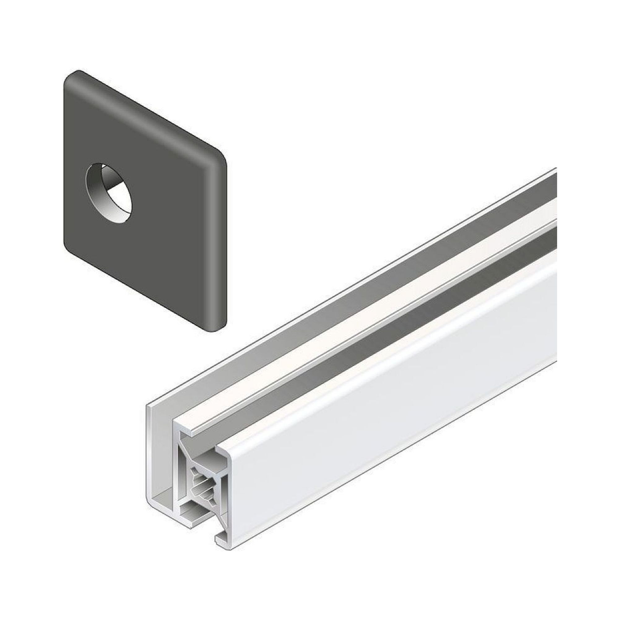 Bosch Rexroth 3842522465. Rahmenprofil, 30X45 WG40 20X5600mm