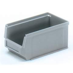 Sichtlagerkasten 170/145 x 102 x 78 mm, grau - Fetra 1781