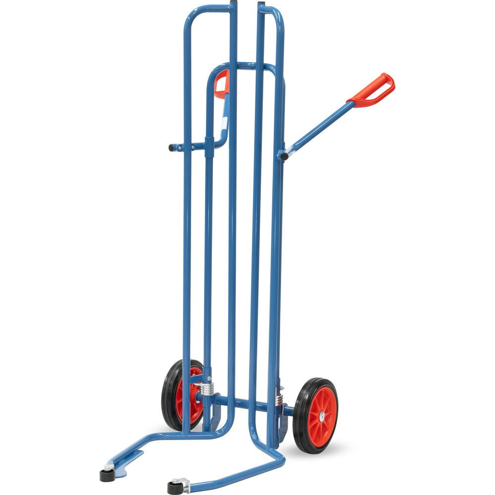 Reifenkarre 200 kg mit Anlaufrollen, Vollgummi 250 mm - Fetra 2032A
