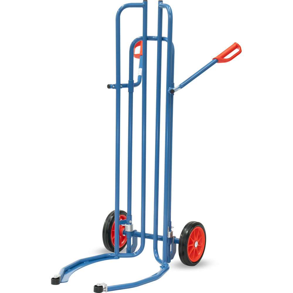 Reifenkarre 200 kg mit Anlaufrollen, Vollgummi 250 mm - Fetra 2034A