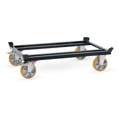Paletten-Fahrgestell 1210 x 810 mm 1200 kg, Polyurethan - Fetra 22851-7016