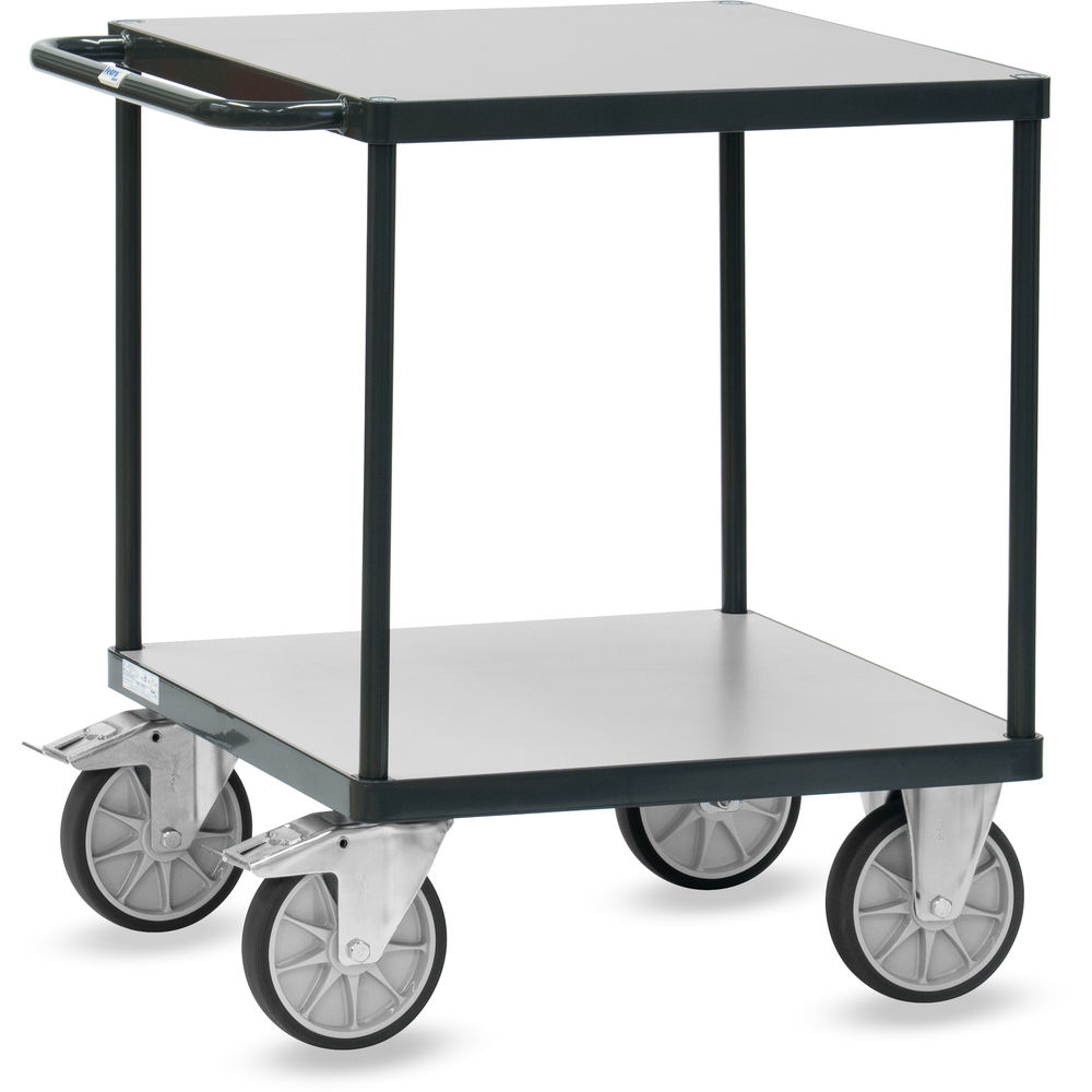 Tischwagen 700 × 700 mm 400 kg Grey Edition (RAL 7016) - Fetra 2497-7016