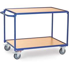 Tischwagen 2 Etagen Ladefläche 1000 x 700 mm TPE 120 kg/Etage - Fetra 2944