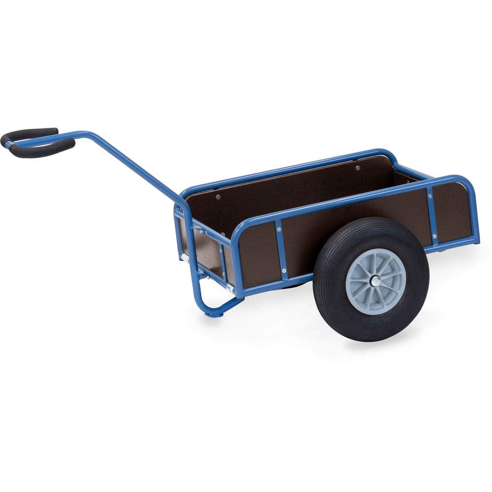 Handwagen mit Kasten 4108P 500 kg, PU-Schaumrädern Ø400 mm - Fetra 4108P