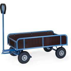 Handwagen 2-Achser 4124L 800 kg, Lufträdern Ø260 mm - Fetra 4124L