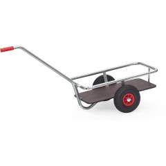 Handwagen mit Sperrholzboden 690 x 356 mm 200 kg Luftbereifung - Fetra 6091L