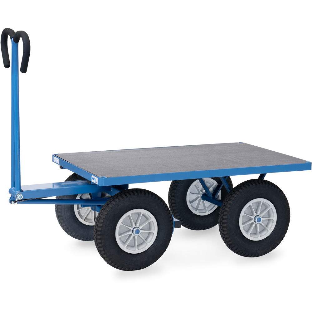 Handpritschenwagen 1200 x 800 mm 750 kg PU-Schaum - Fetra 6404P