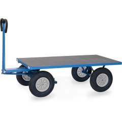 Handpritschenwagen 1600 x 900 mm 750 kg PU-Schaum - Fetra 6405P