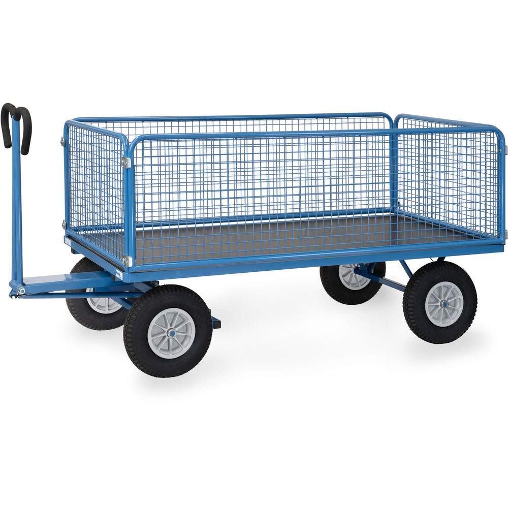 Handpritschenwagen Gitterwände 1935x995 mm, Tragkraft 750 kg - Fetra 6436P