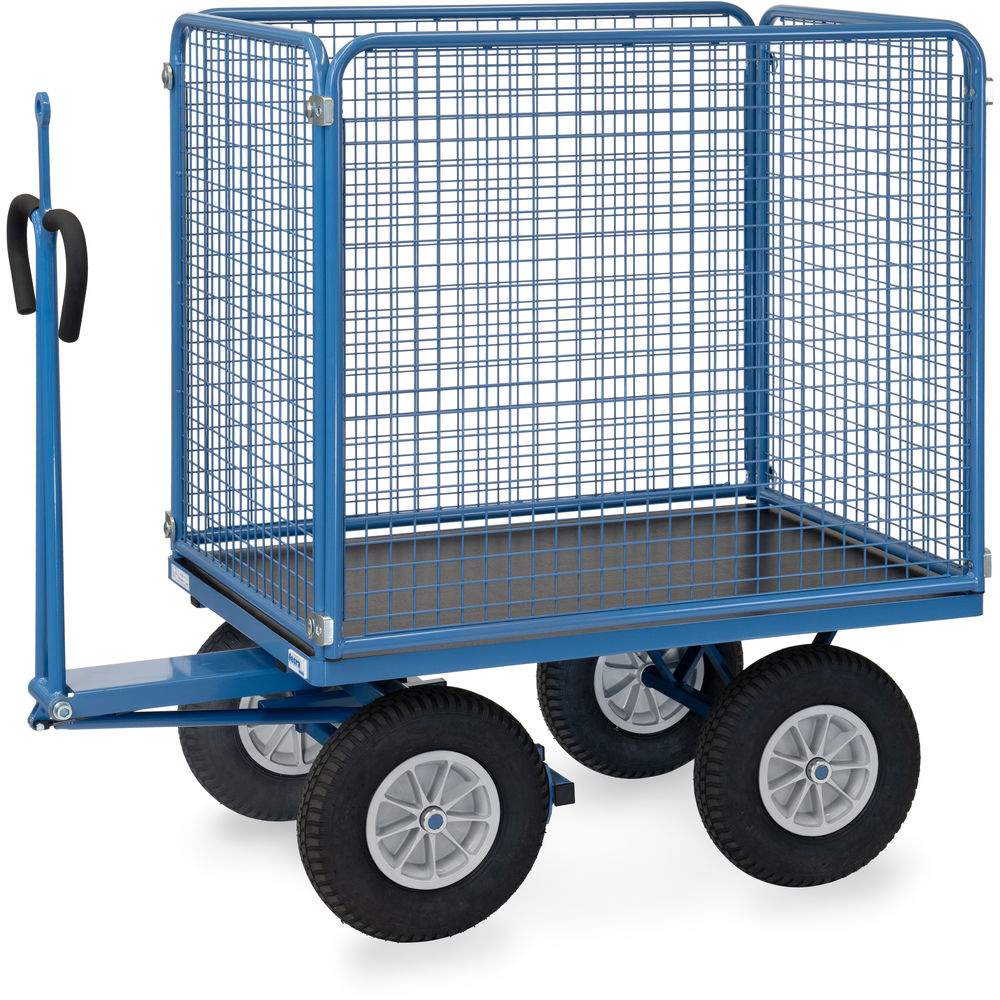 Handpritschenwagen 750 kg, Ladefläche 1135 x 795 mm, Zugöse - Fetra 6444PZ
