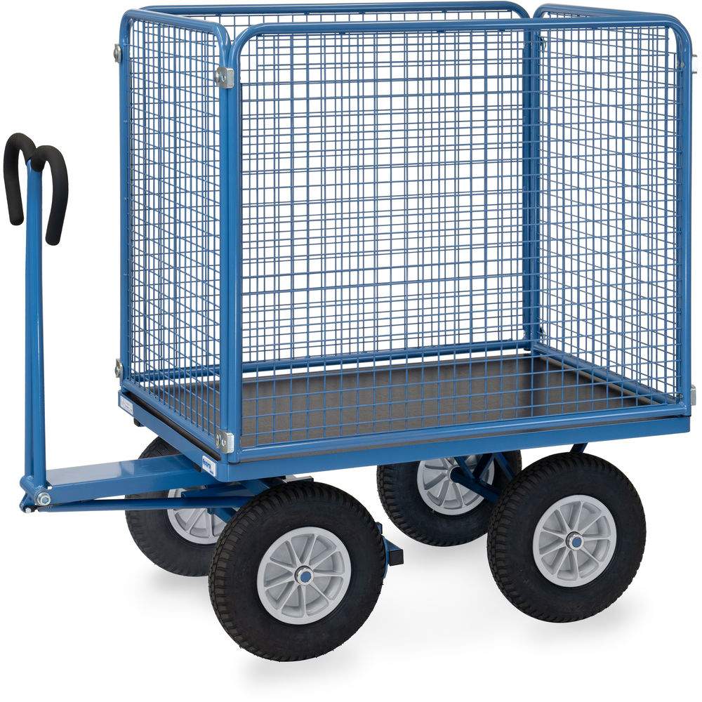 Handpritschenwagen 750 kg, Ladefläche 1135 x 795 mm - Fetra 6444P