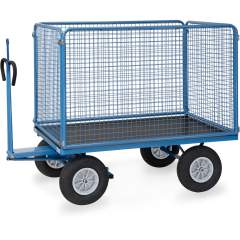 Handpritschenwagen 750 kg, Ladefläche 1535 x 895 mm, Zugöse - Fetra 6445PZ