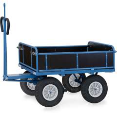 Handpritschenwagen 750 kg, Ladefläche 1140 x 740 mm, Zugöse - Fetra 6454PZ
