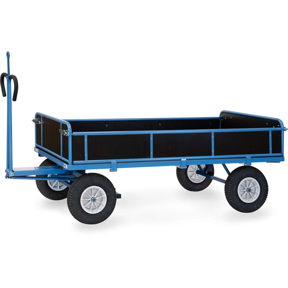 Handpritschenwagen 1940 x 940 mm, 750 kg, PU-Vollmaterial-Bereifung - Fetra 6456PZ