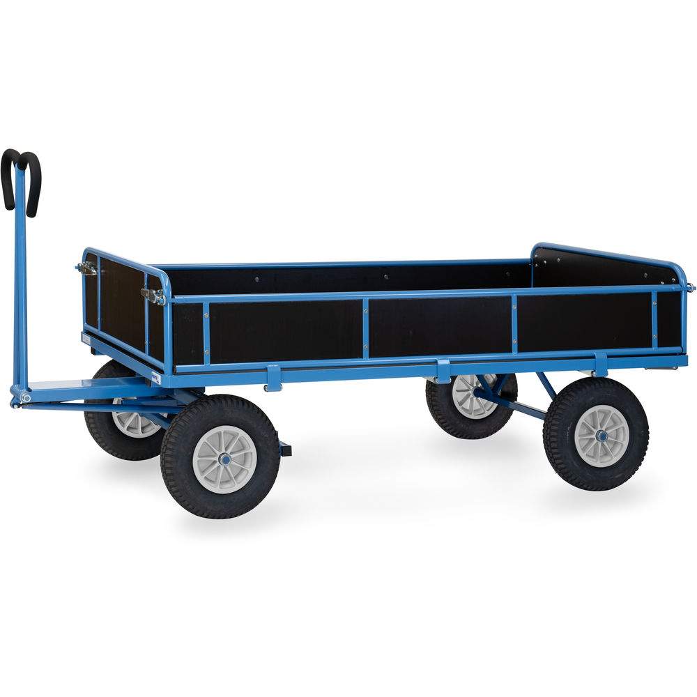 Handpritschenwagen 1940 x 940 mm, 750 kg, PU-Vollmaterial-Bereifung - Fetra 6456P